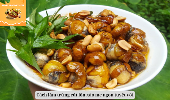 Cách làm trứng cút lộn xào me ngon tuyệt vời