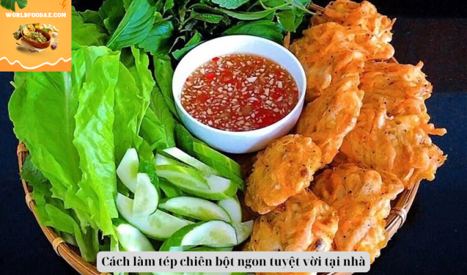 Cách làm tép chiên bột ngon tuyệt vời tại nhà